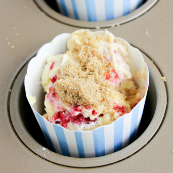 Raspberry Yogurt Muffins how to-4